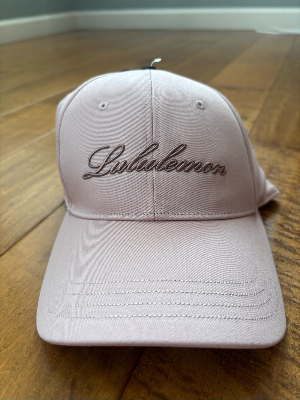 lululemon Monk Towers Soft Pink Unisex Structured Adjustable Ball Cap S/M - NWT